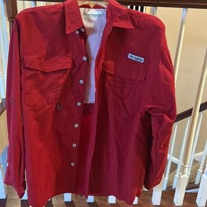 Men’s small Columbia PFG sporting shirt